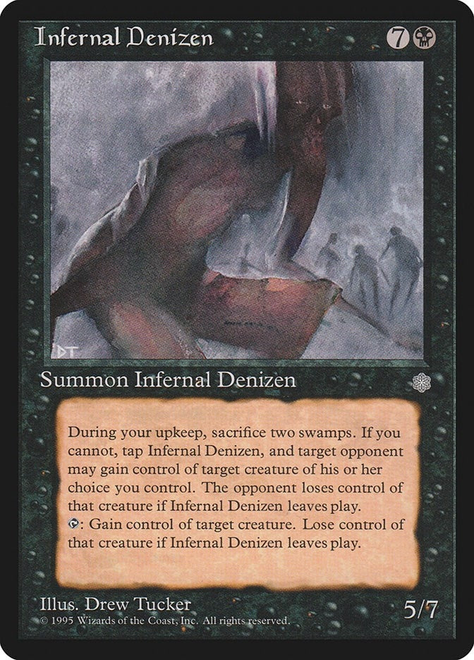 Image for Infernal Denizen (ICE) - Magic: The Gathering