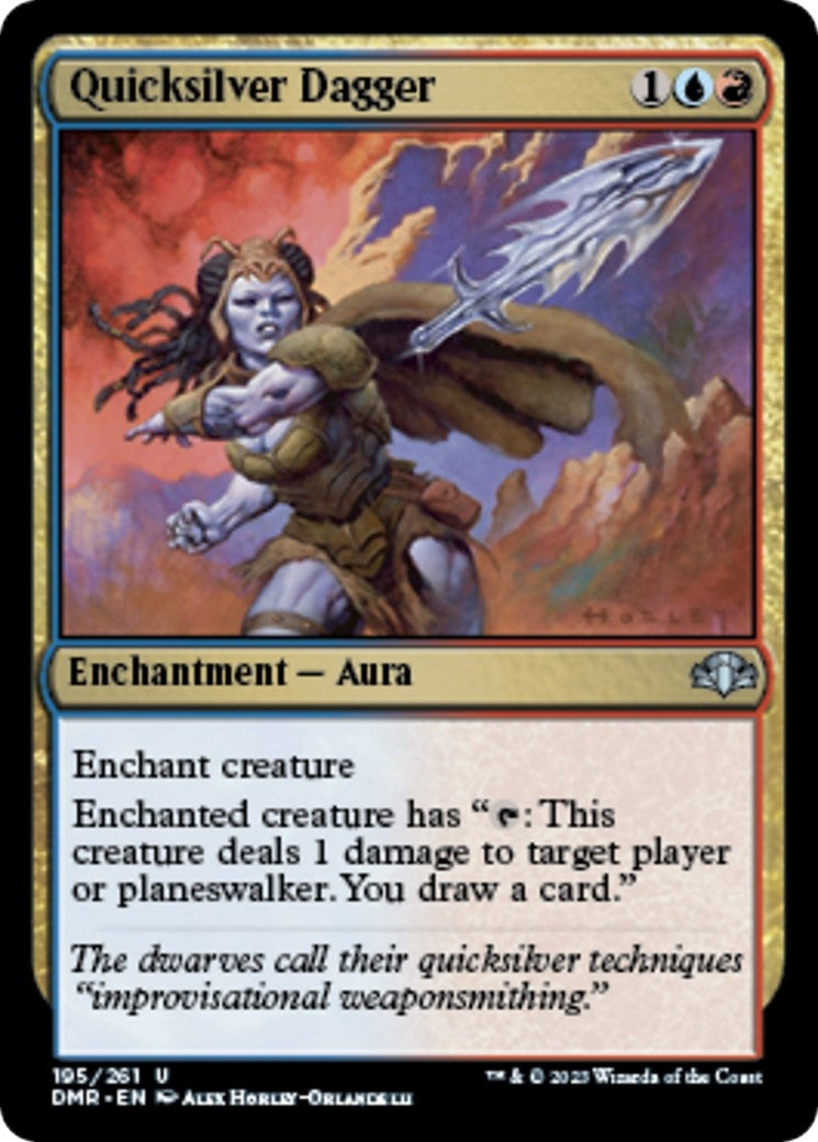 Image for Quicksilver Dagger (195) (DMR) - Magic: The Gathering