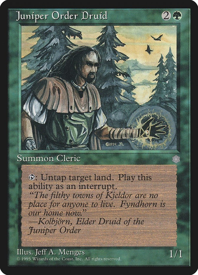 Image for Juniper Order Druid (ICE) - Magic: The Gathering