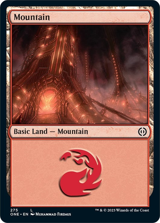 Image for Mountain (275) (275) (ONE) - Magic: The Gathering