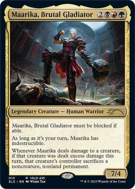 Image for Maarika, Brutal Gladiator (15) (SLX) - Magic: The Gathering