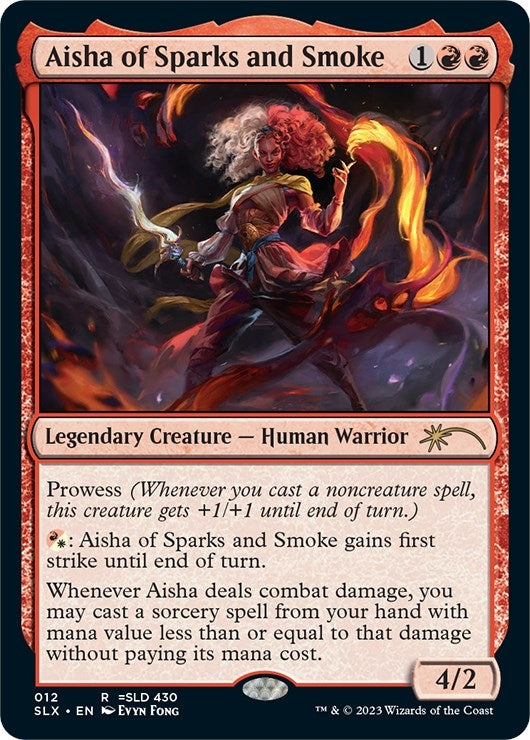 Image for Aisha of Sparks and Smoke (12) (SLX) - Magic: The Gathering