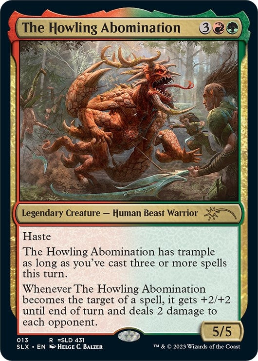 Image for The Howling Abomination (13) (SLX) - Magic: The Gathering