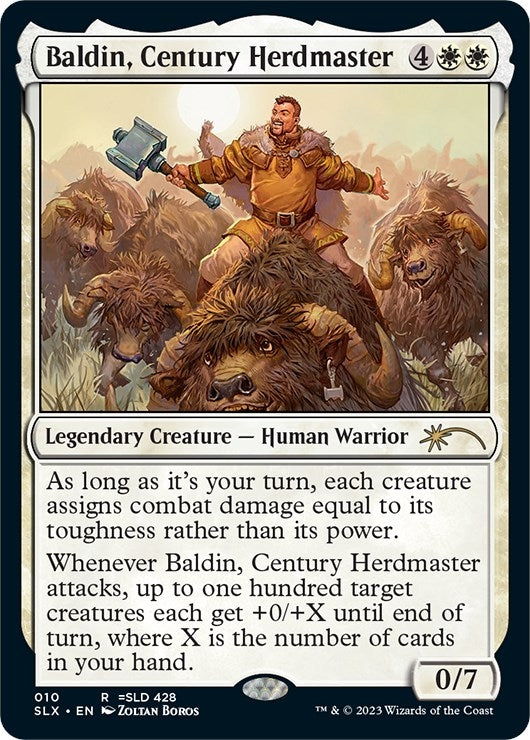 Image for Baldin, Century Herdmaster (10) (SLX) - Magic: The Gathering