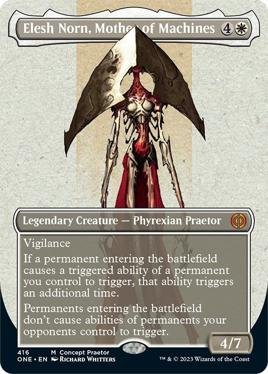 Image for Elesh Norn, Mother of Machines (Concept Praetor) (416) (ONE) - Magic: The Gathering