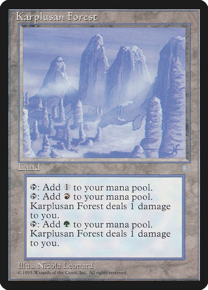 Image for Karplusan Forest (337) (ICE) - Magic: The Gathering