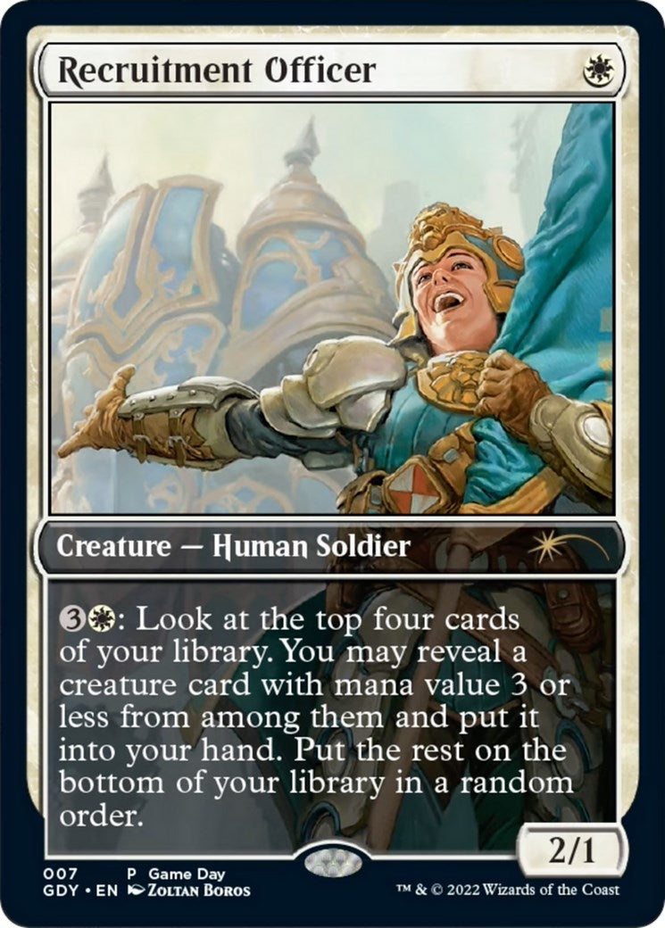 Image for Recruitment Officer (7) (GAME) - Magic: The Gathering