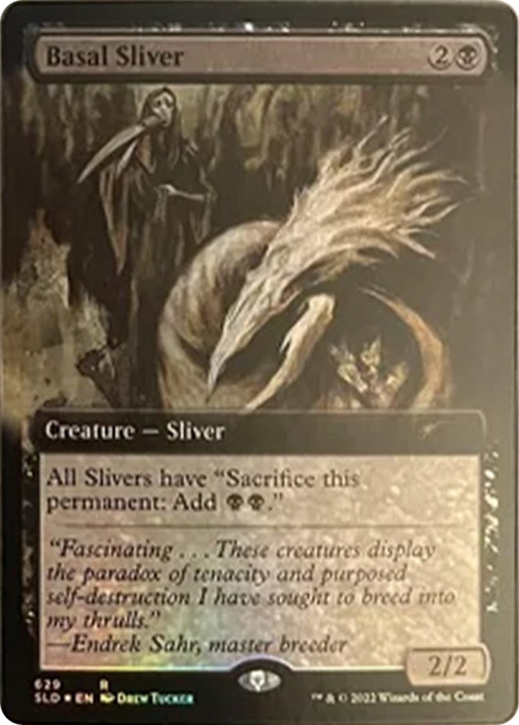 Image for Basal Sliver (Extended Art) (629) (SLD) - Magic: The Gathering