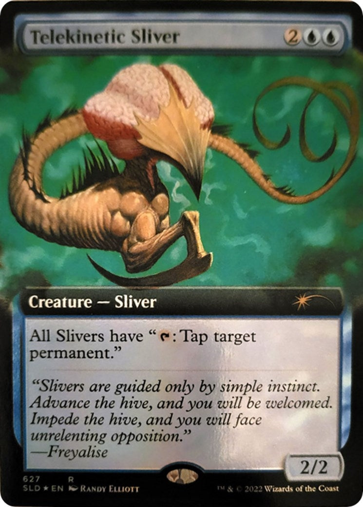 Image for Telekinetic Sliver (Extended Art) (627) (SLD) - Magic: The Gathering