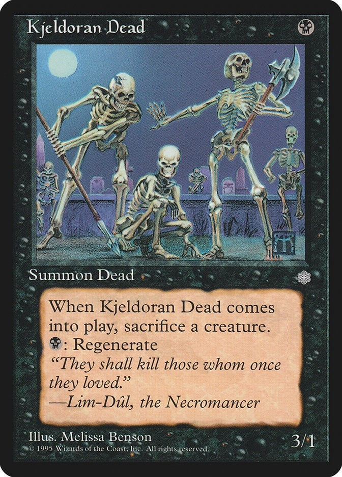 Image for Kjeldoran Dead (ICE) - Magic: The Gathering
