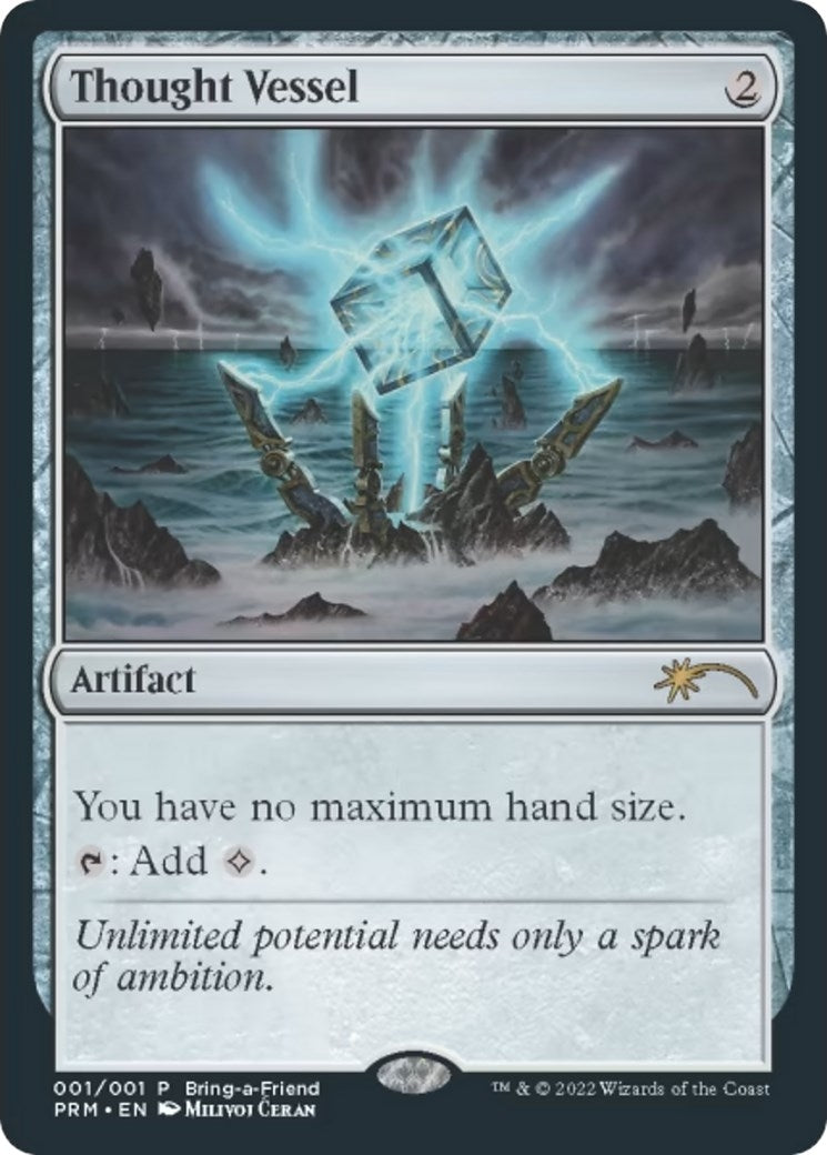 Image for Thought Vessel (Bring-a-Friend Promo) (1) (UMP) - Magic: The Gathering