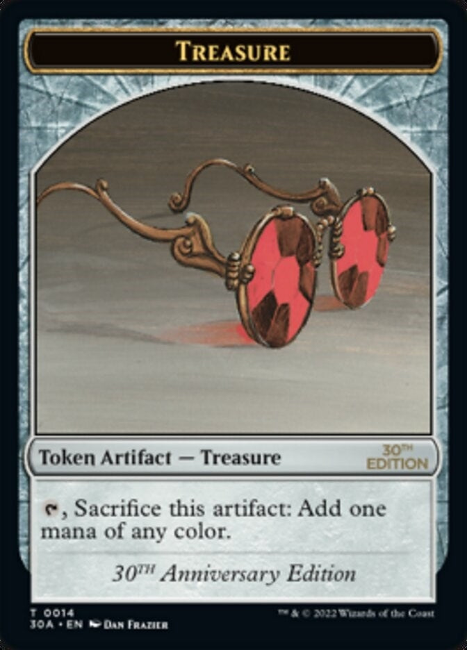 Image for Treasure (0014) Token (14) (30A) - Magic: The Gathering
