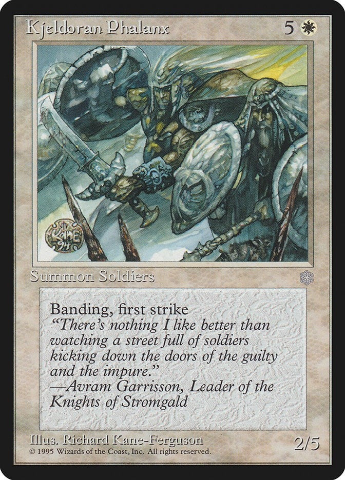 Image for Kjeldoran Phalanx (ICE) - Magic: The Gathering