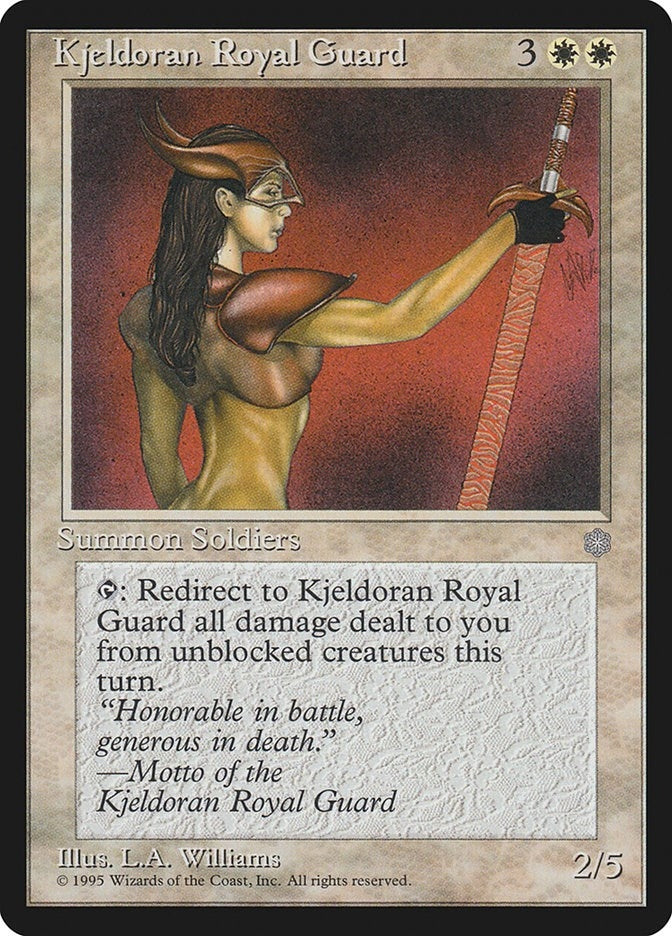 Image for Kjeldoran Royal Guard (ICE) - Magic: The Gathering