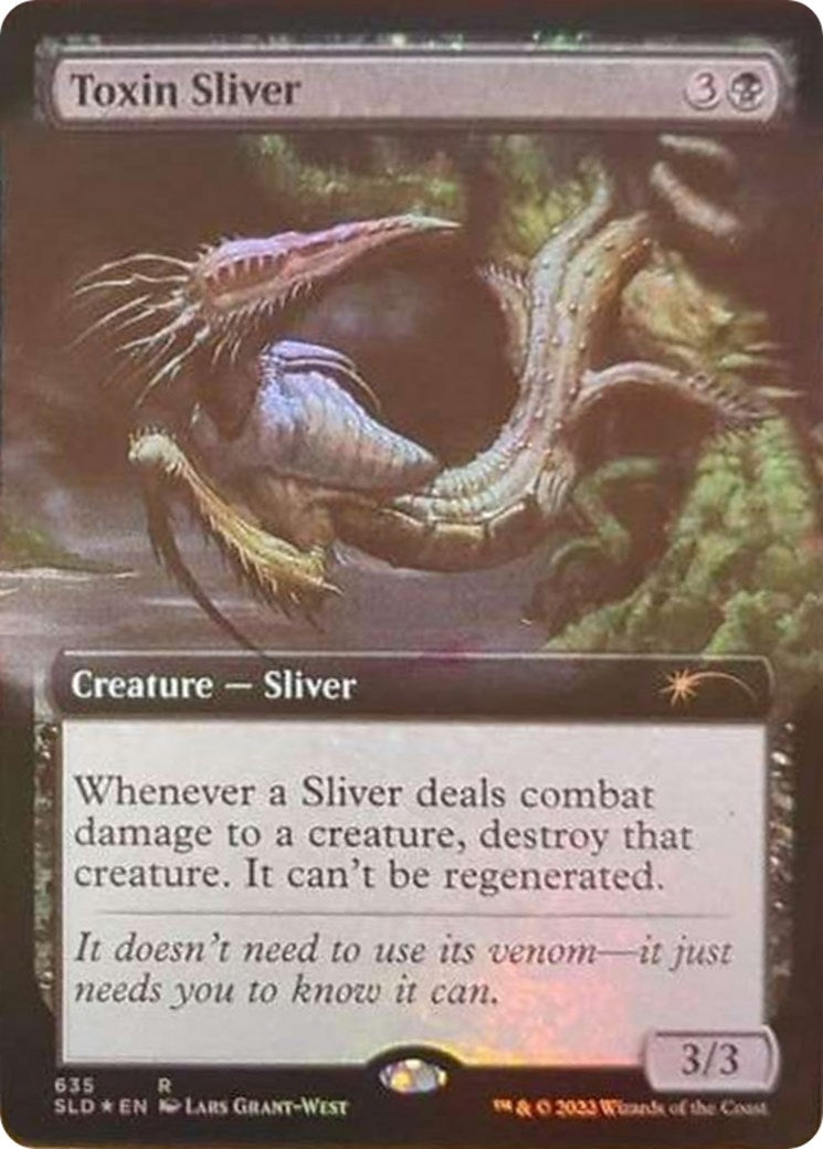 Image for Toxin Sliver (Extended Art) (635) (SLD) - Magic: The Gathering