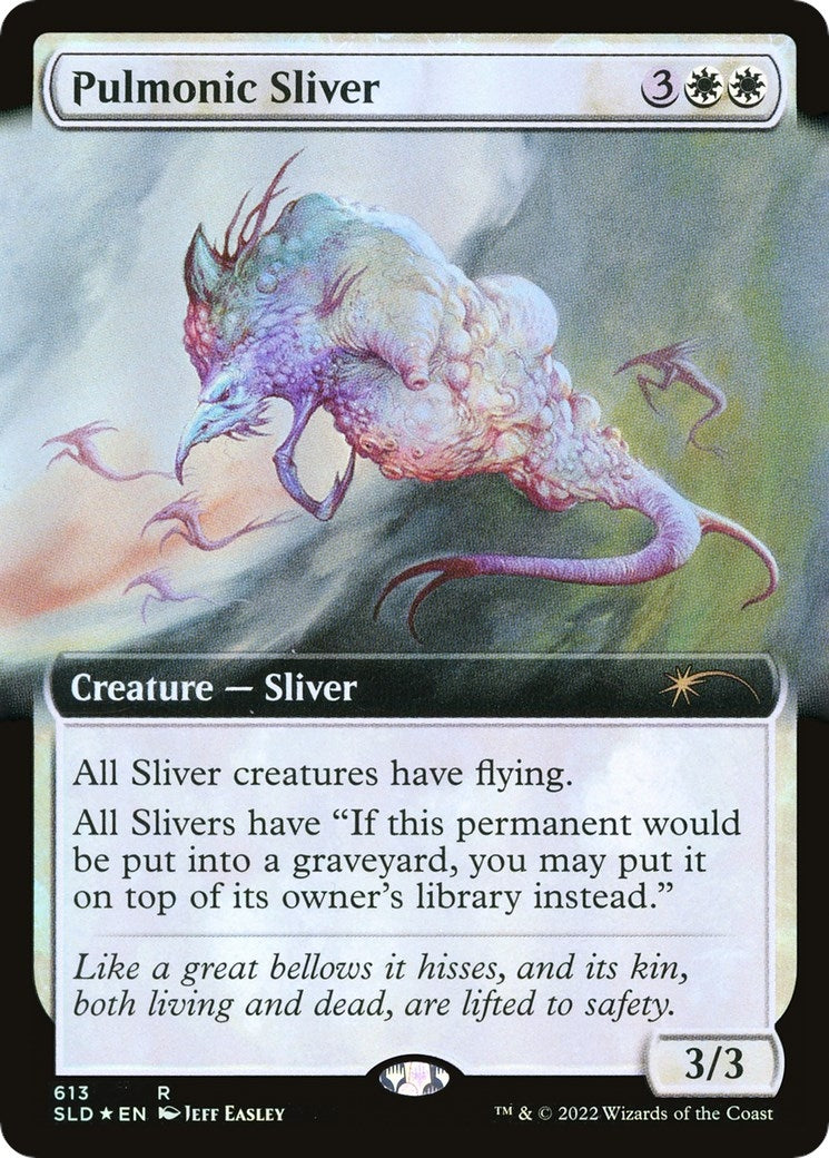 Image for Pulmonic Sliver (Extended Art) (613) (SLD) - Magic: The Gathering