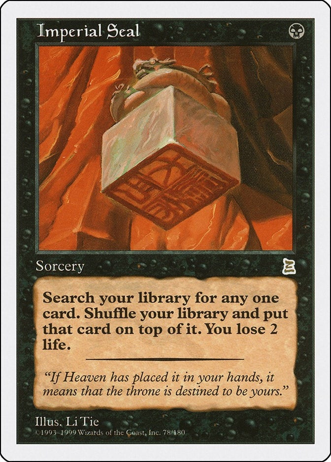 Image for Imperial Seal (78) (PTK) - Magic: The Gathering