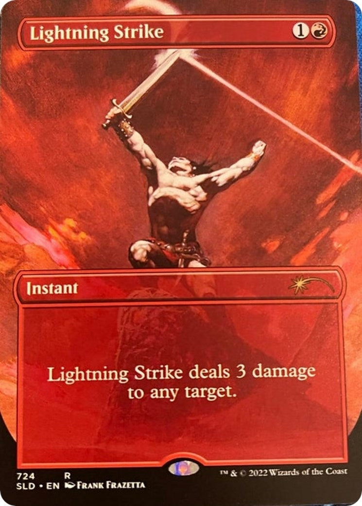 Image for Lightning Strike (724) (SLD) - Magic: The Gathering