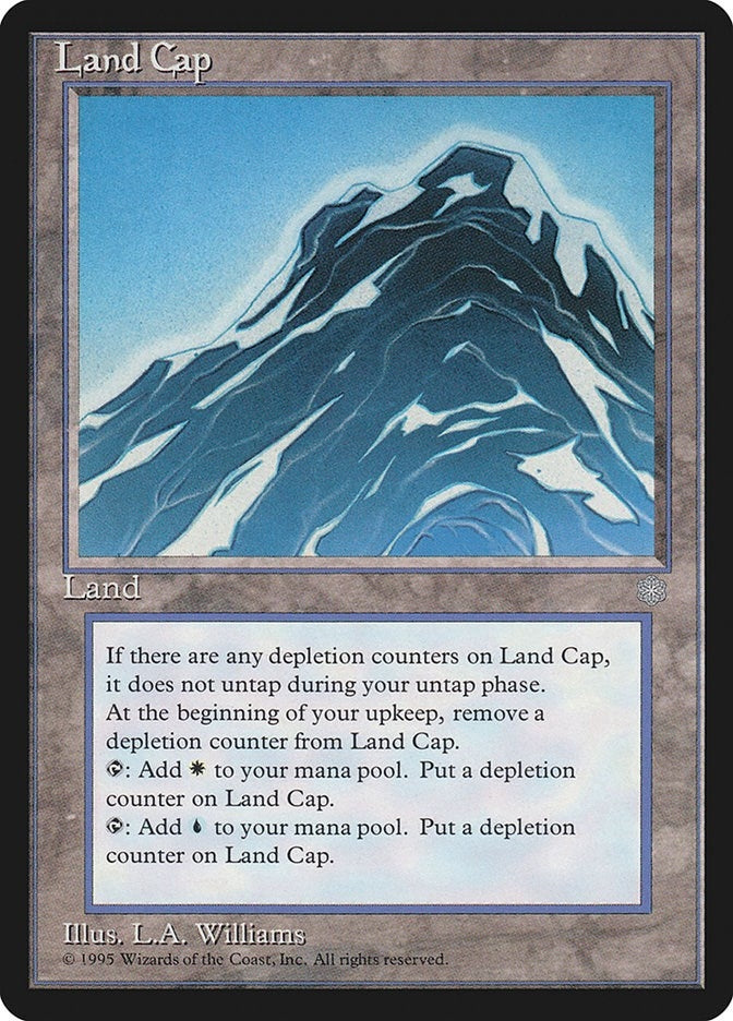 Image for Land Cap (ICE) - Magic: The Gathering