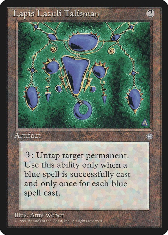 Image for Lapis Lazuli Talisman (ICE) - Magic: The Gathering