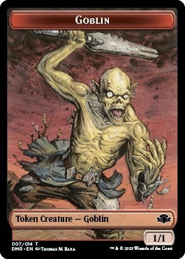 Image for Goblin // Cat (008) Double-Sided Token (7 // 8) (DMR) - Magic: The Gathering