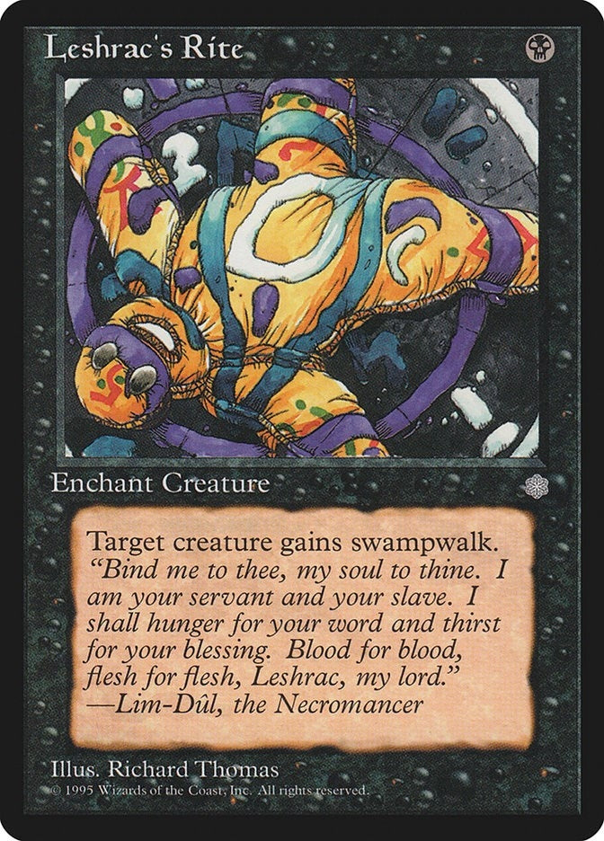 Image for Leshrac's Rite (ICE) - Magic: The Gathering