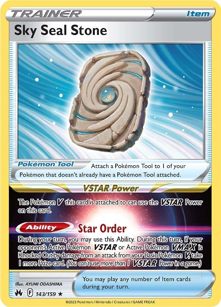 Sky Seal Stone (143/159) (CRZ)