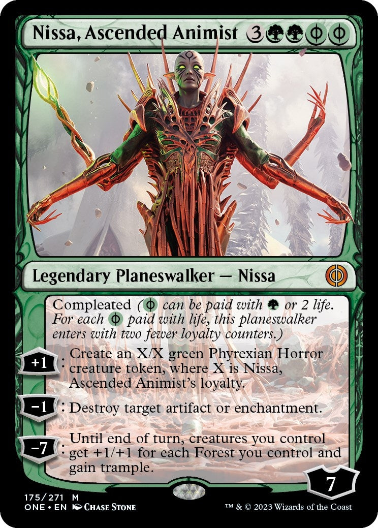 Image for Nissa, Ascended Animist (175) (ONE) - Magic: The Gathering