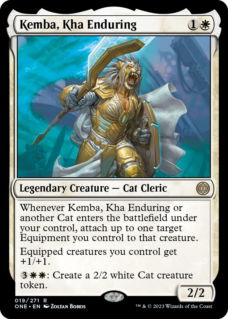 Image for Kemba, Kha Enduring (19) (ONE) - Magic: The Gathering