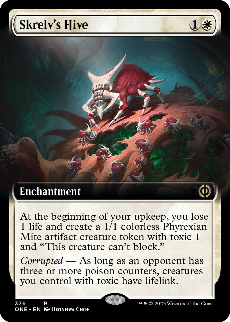 Image for Skrelv's Hive (Extended Art) (376) (ONE) - Magic: The Gathering