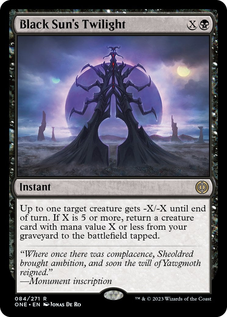 Image for Black Sun's Twilight (84) (ONE) - Magic: The Gathering