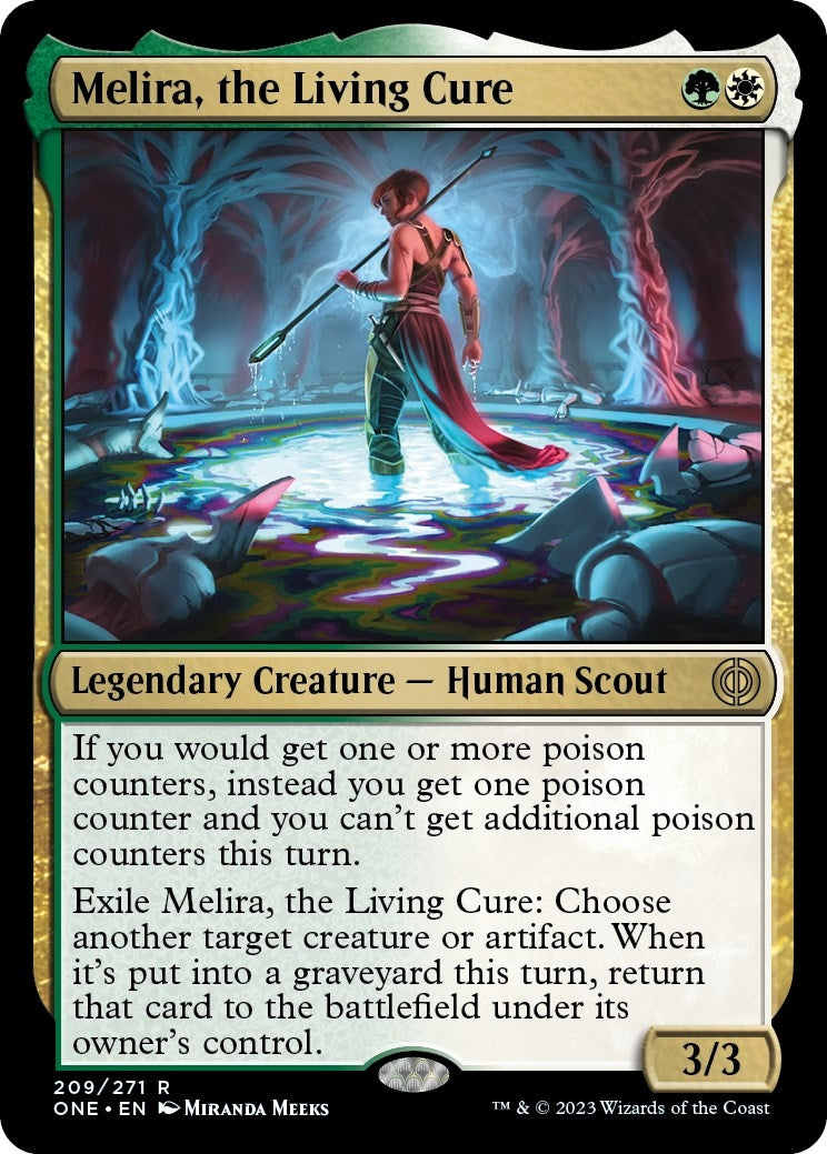 Image for Melira, the Living Cure (209) (ONE) - Magic: The Gathering