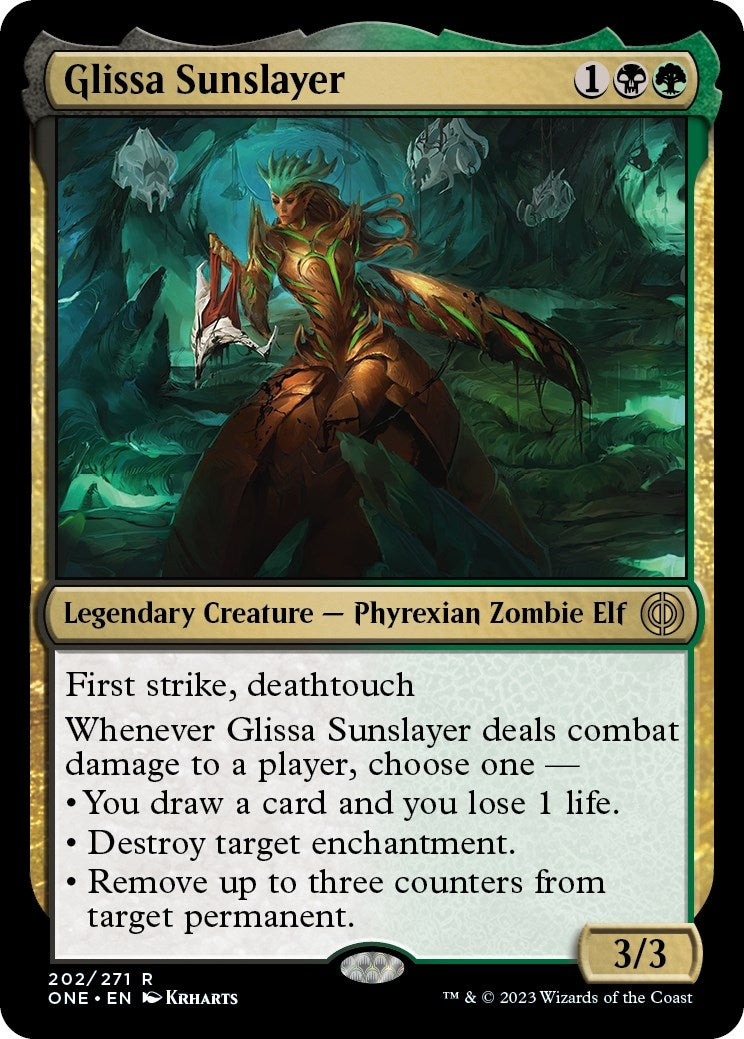 Image for Glissa Sunslayer (202) (ONE) - Magic: The Gathering