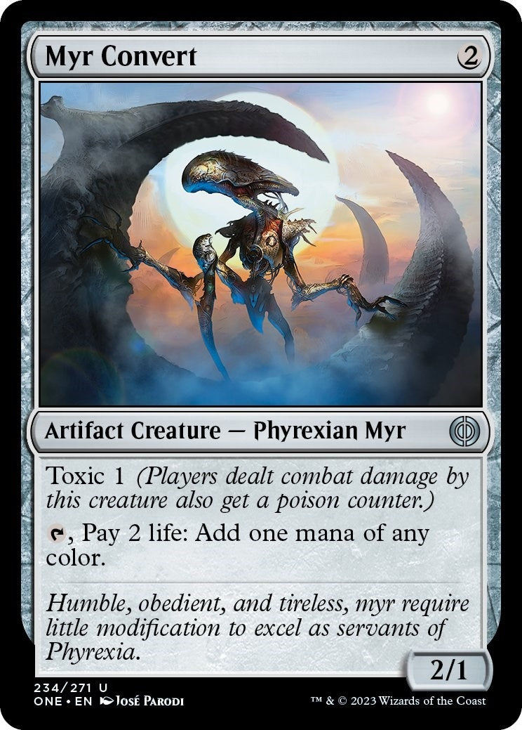 Image for Myr Convert (234) (ONE) - Magic: The Gathering