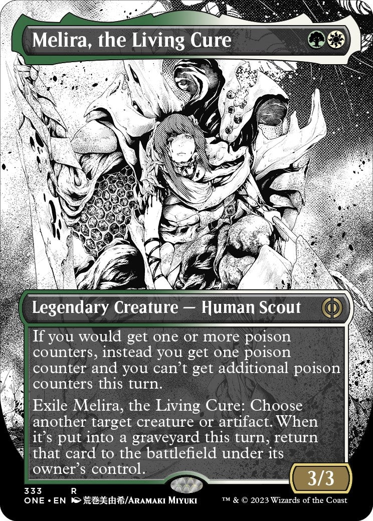 Image for Melira, the Living Cure (Borderless) (333) (ONE) - Magic: The Gathering