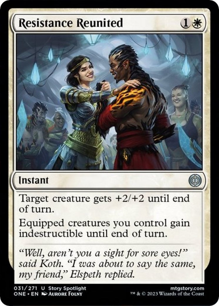 Image for Resistance Reunited (31) (ONE) - Magic: The Gathering