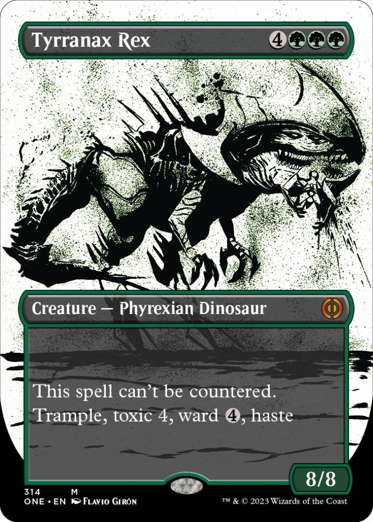 Image for Tyrranax Rex (Showcase) (314) (ONE) - Magic: The Gathering
