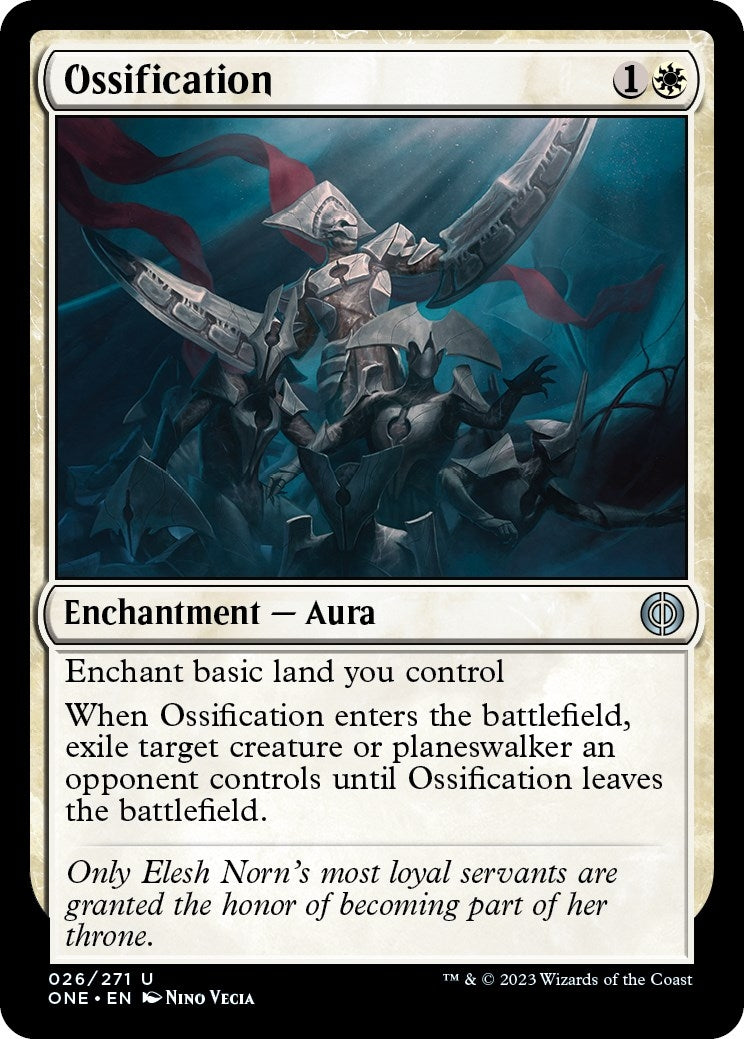 Image for Ossification (26) (ONE) - Magic: The Gathering