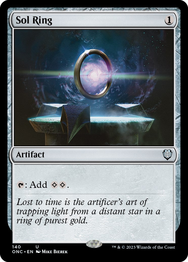 Image for Sol Ring (140) (ONC) - Magic: The Gathering