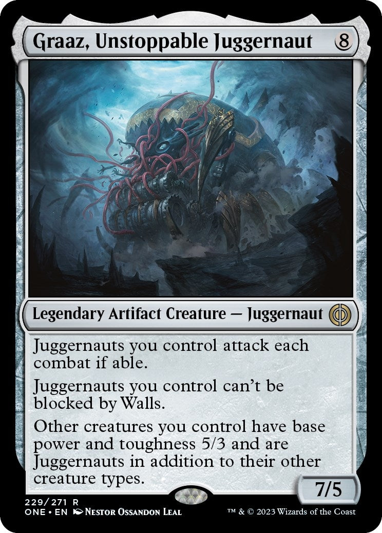 Image for Graaz, Unstoppable Juggernaut (229) (ONE) - Magic: The Gathering