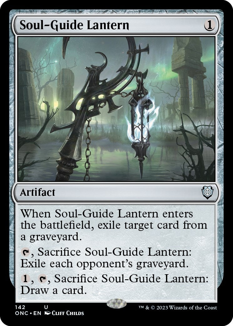 Image for Soul-Guide Lantern (142) (ONC) - Magic: The Gathering