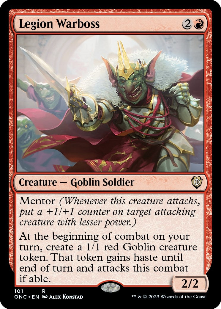 Image for Legion Warboss (101) (ONC) - Magic: The Gathering
