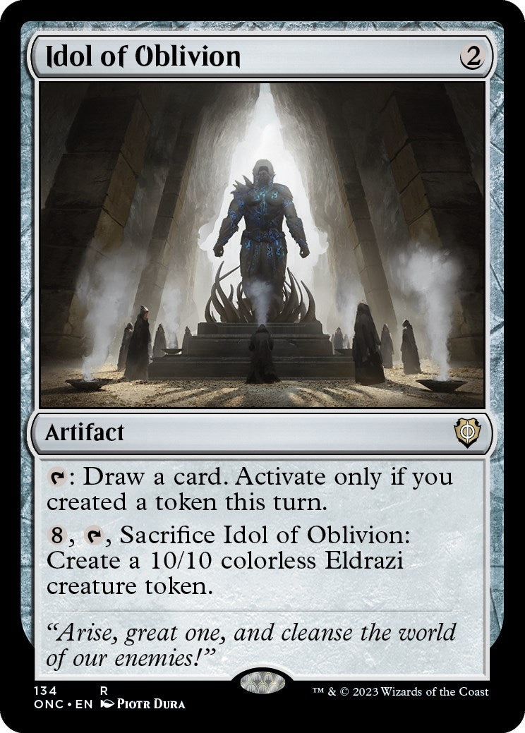 Image for Idol of Oblivion (134) (ONC) - Magic: The Gathering