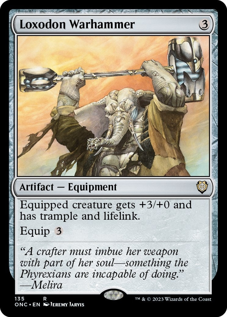 Image for Loxodon Warhammer (135) (ONC) - Magic: The Gathering
