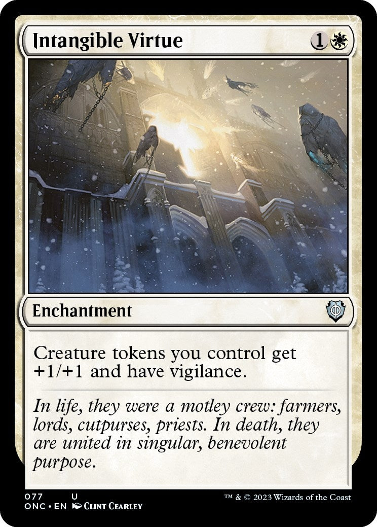 Image for Intangible Virtue (77) (ONC) - Magic: The Gathering