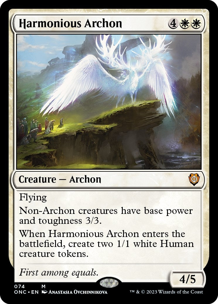 Image for Harmonious Archon (74) (ONC) - Magic: The Gathering