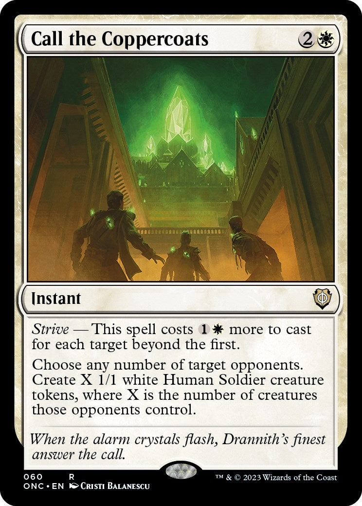Image for Call the Coppercoats (60) (ONC) - Magic: The Gathering