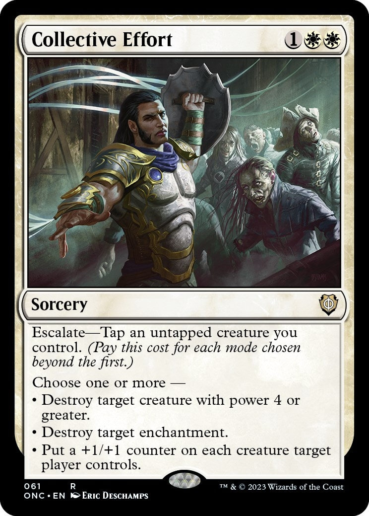 Image for Collective Effort (61) (ONC) - Magic: The Gathering
