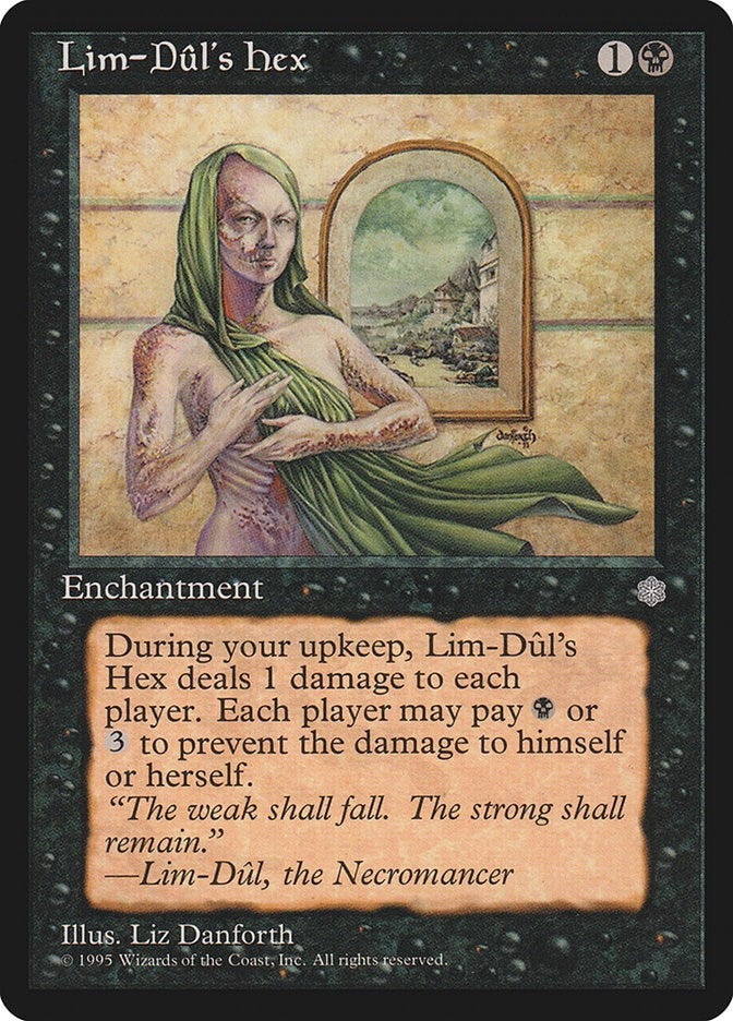 Image for Lim-Dul's Hex (ICE) - Magic: The Gathering
