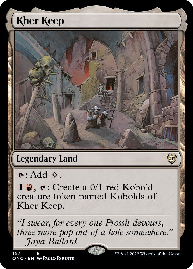 Image for Kher Keep (157) (ONC) - Magic: The Gathering